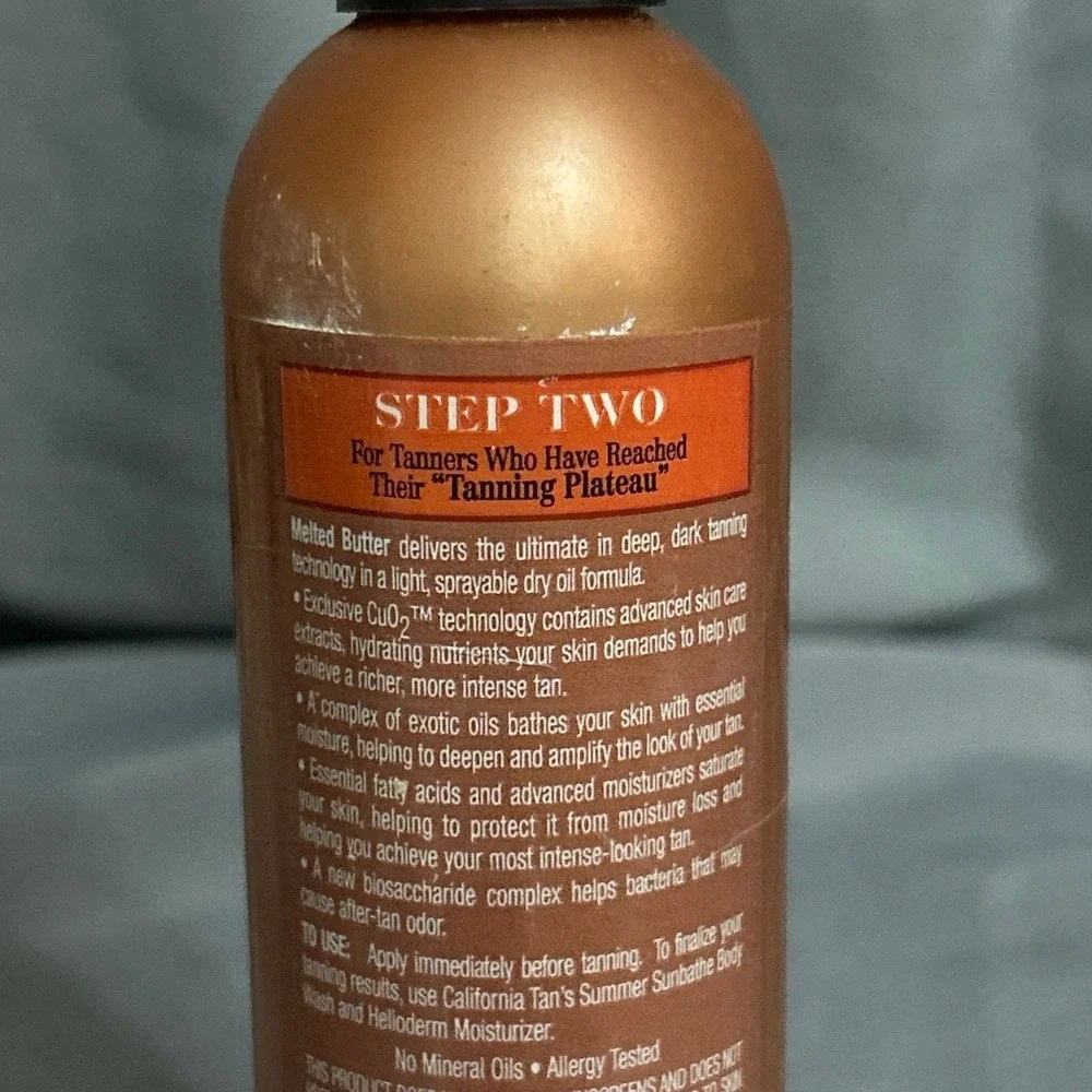 NWOB California Tan Melted Butter, Step 2 Heliotherapy Line. Rare! 8fl‎ Oz